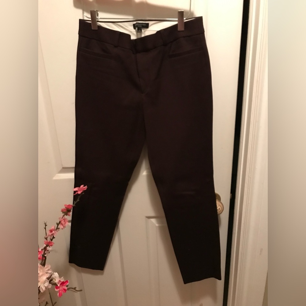 Banana Republic Dark Brown Cropped Pants